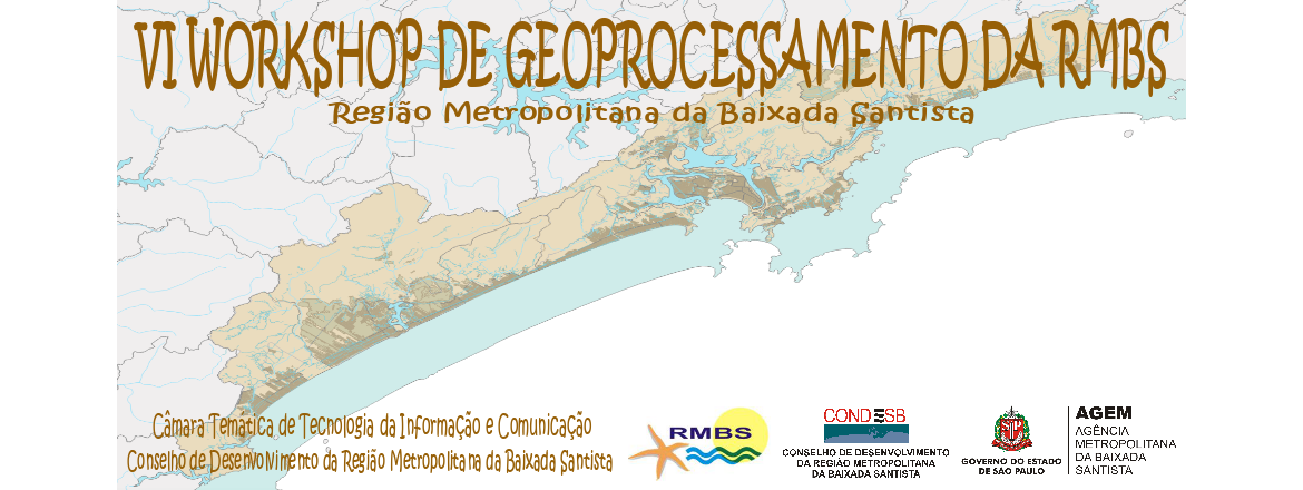 VI Workshop de Geoprocessamento da RMBS