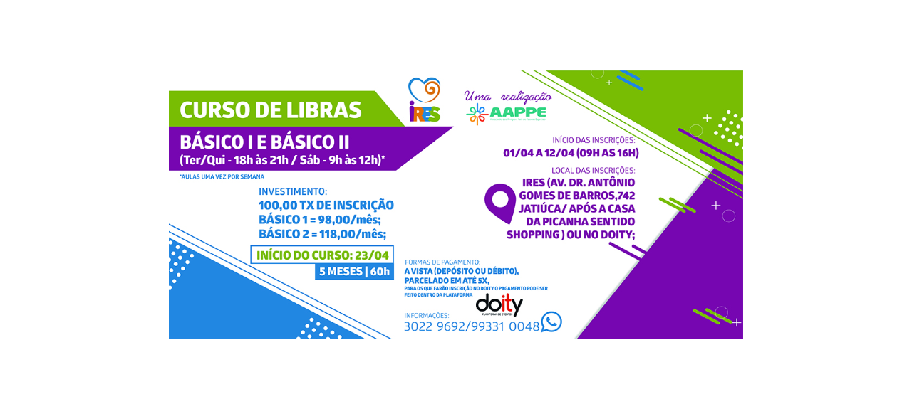 Curso de Libras IRES