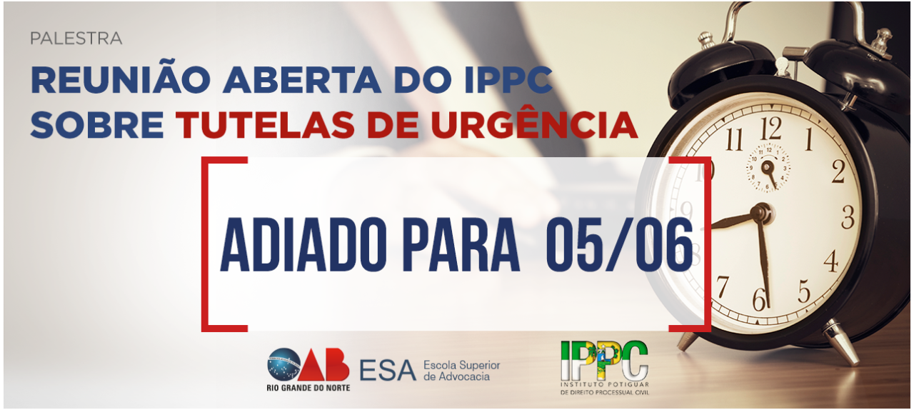 TUTELAS DE URGÊNCIAS - IPCC