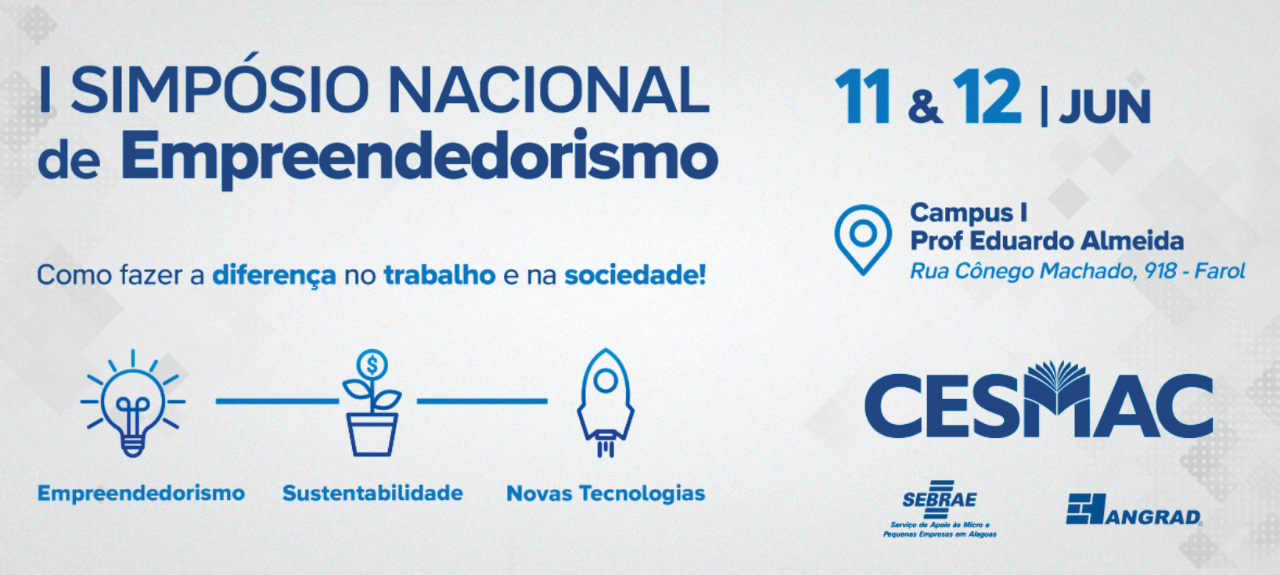 I SIMPÓSIO NACIONAL DE EMPREENDEDORISMO