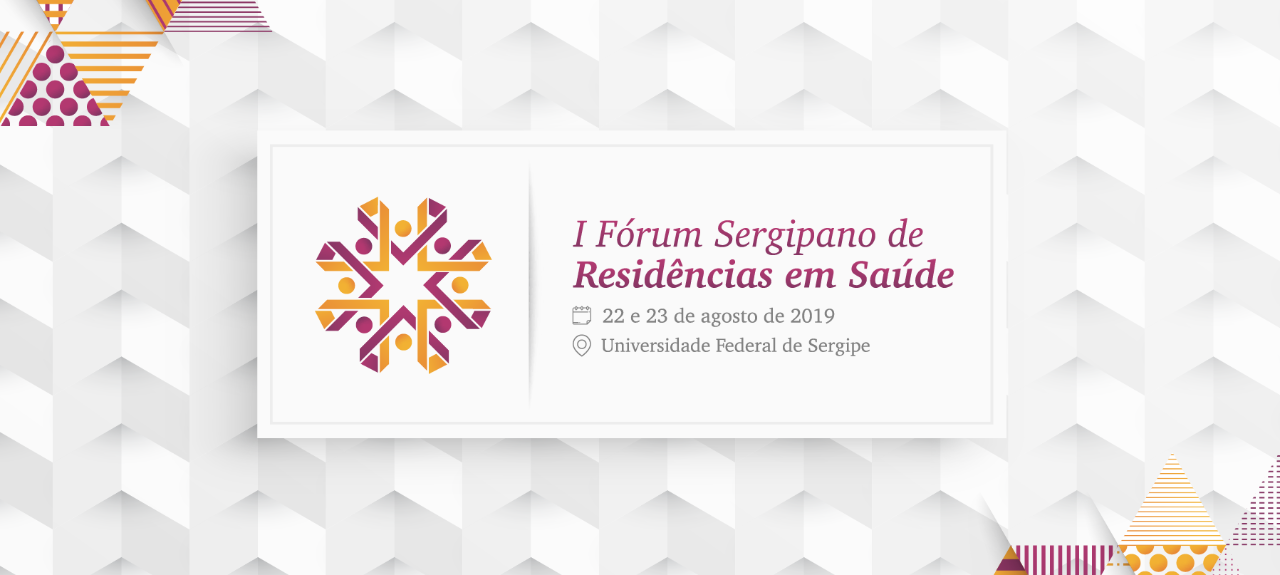 I Fórum Sergipano de Residências em Saúde