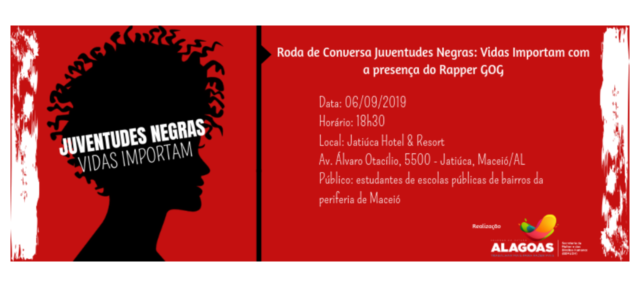 Juventudes Negras: Vidas Importam - Roda de conversa com o Rapper GOG