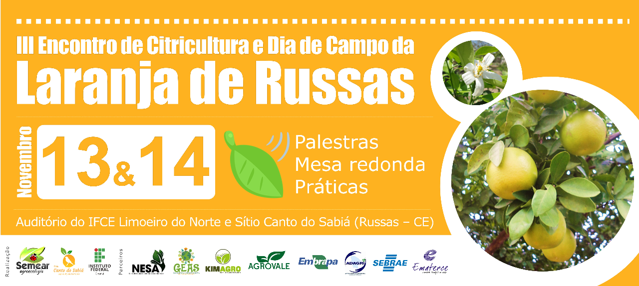 III Encontro de Citricultura e Dia de Campo da Laranja de Russas