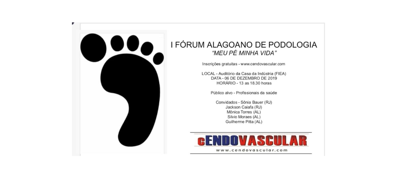 I FÓRUM ALAGOANO DE PODOLOGIA 