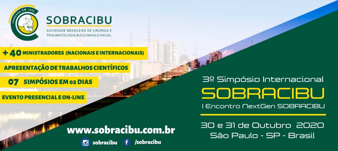 3º Simpósio Internacional de Cirurgia e Traumatologia Buco-Maxilo-Facial da SOBRACIBU