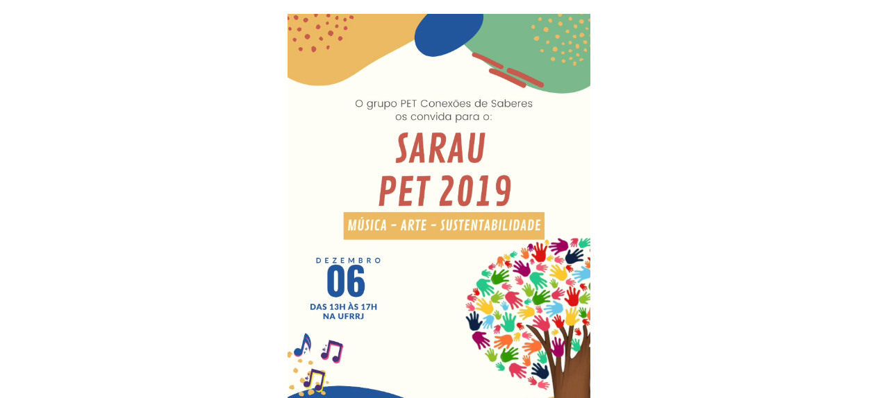 Sarau do PET 2019