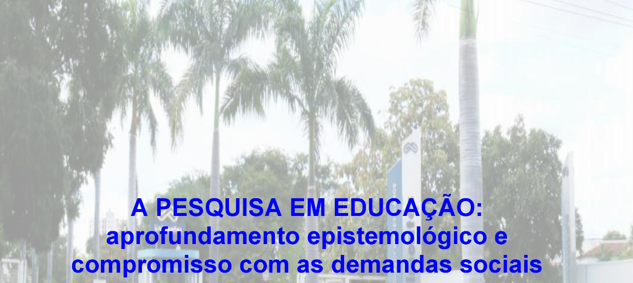 XI CONGRESSO NACIONAL DE PESQUISA EM EDUCAÇÃO