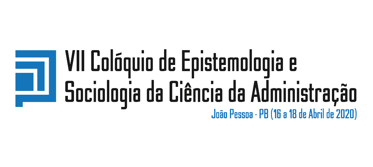 VII Colóquio Internacional de Epistemologia e Sociologia  da Ciência da Administração