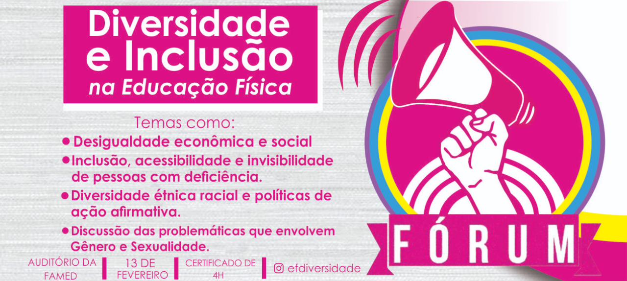 Fórum de Discussão: Diversidade e Inclusão na Educação Física.