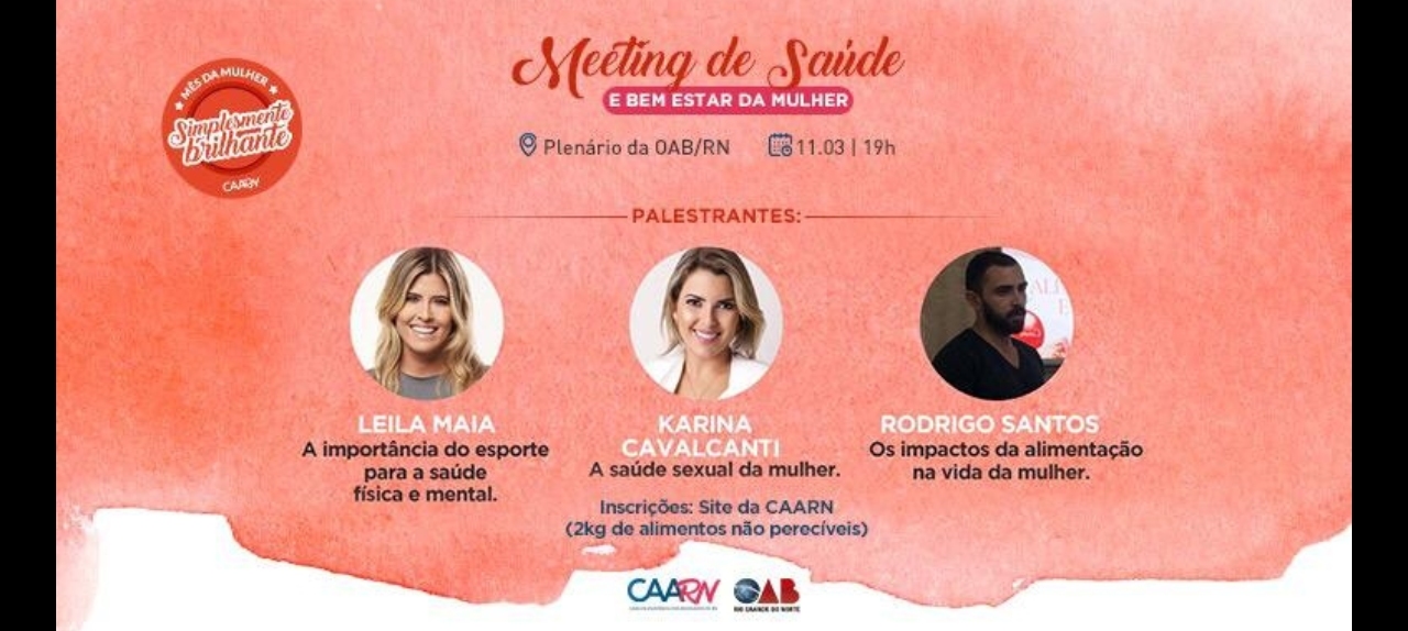 Meeting de Saúde e Bem Estar da Mulher