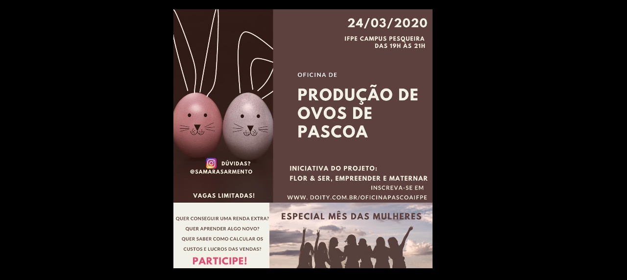 Oficina de Produção de Ovos de Chocolate