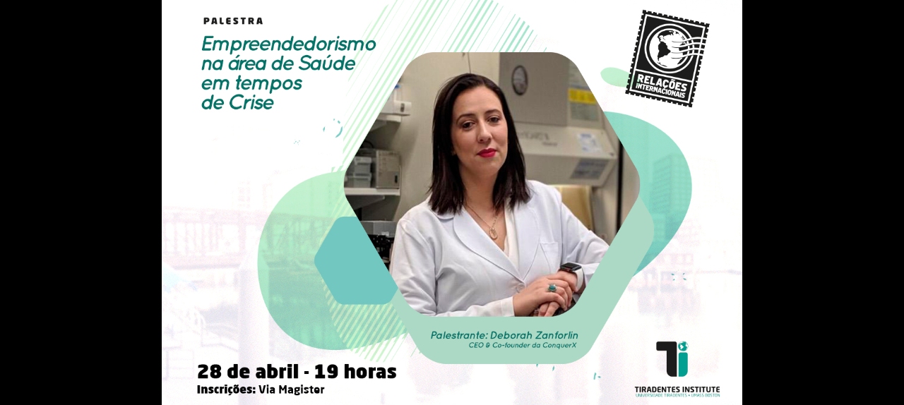 Palestra: Empreendedorismo na Área de Saúde em Tempos de Crise