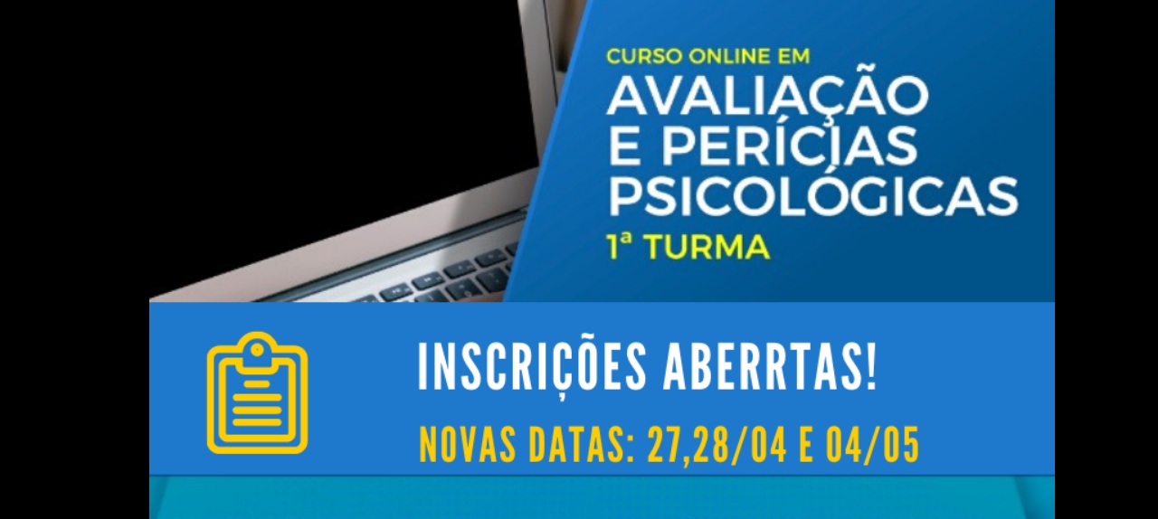 CURSO ON-LINE AVALIAÇÃO E PERÍCIAS PSICOLÓGICAS