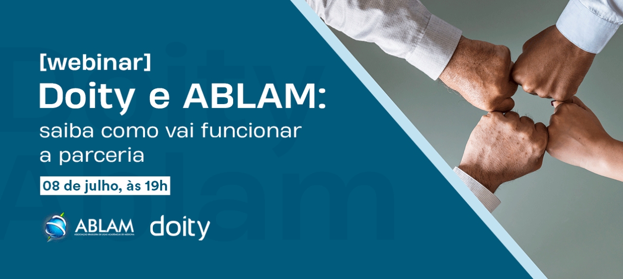 [WEBINAR] Doity e ABLAM: saiba como vai funcionar a parceria