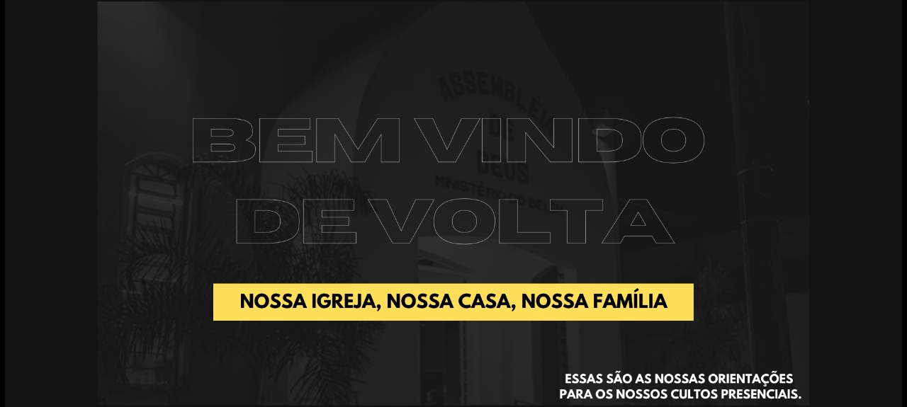 CULTO PRESENCIAL QUARTA 05 DE AGOSTO