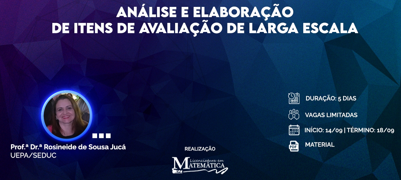 Análise e Elaboração de itens de Avaliação  de larga escala