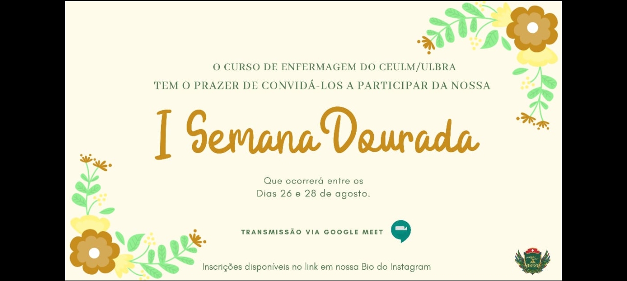 I SEMANA DOURADA