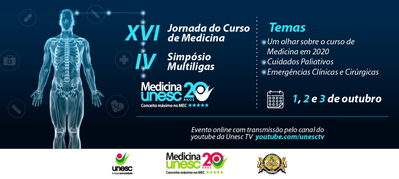 XVI JORNADA CIENTÍFICA DE MEDICINA E IV SIMPÓSIO MULTILIGAS - Emergência e Cuidados Paliativos