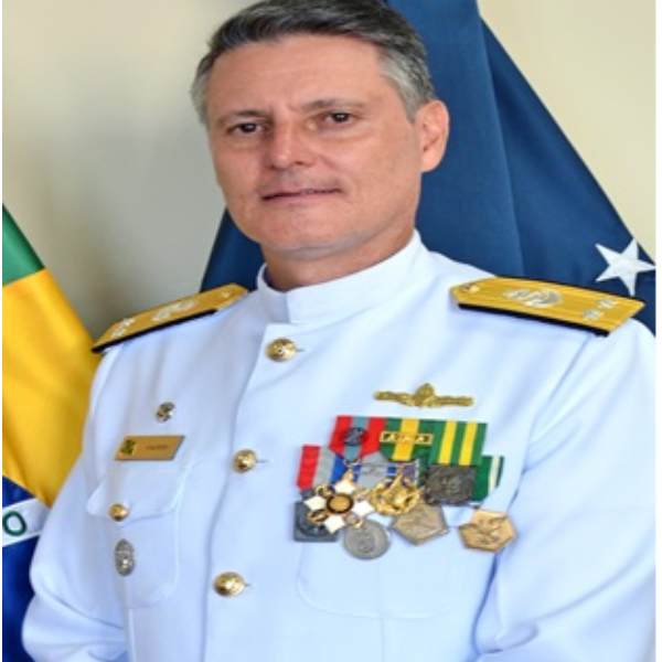 Contra-Almirante Luciano Calixto de Almeida Junior - Coordenador da Área Marítima do Atlântico Sul (CAMAS)