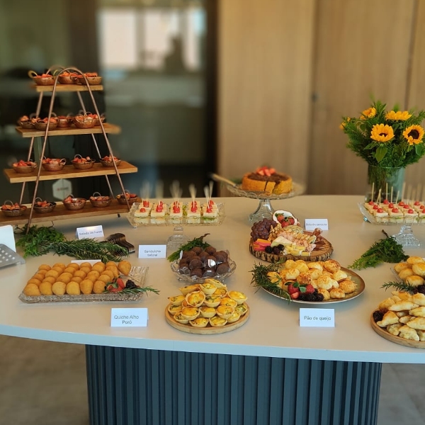 Pausa para alimentação e interação 