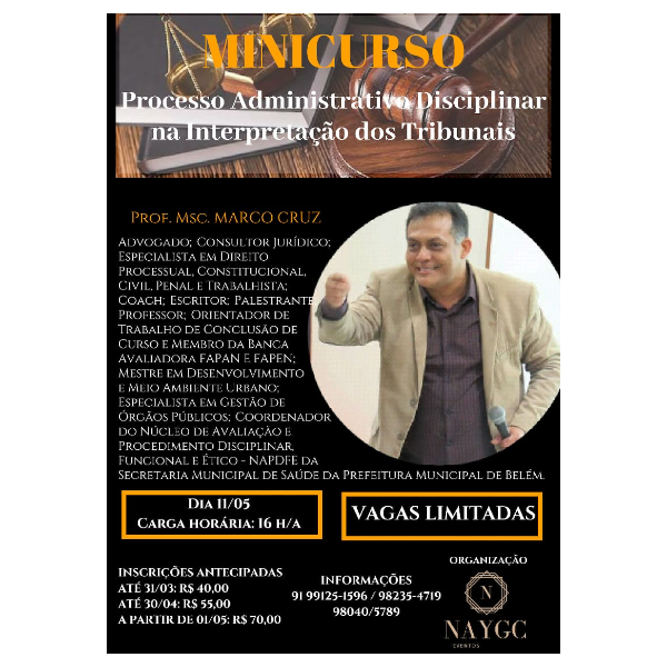 Prof. Msc. Marco Cruz 
