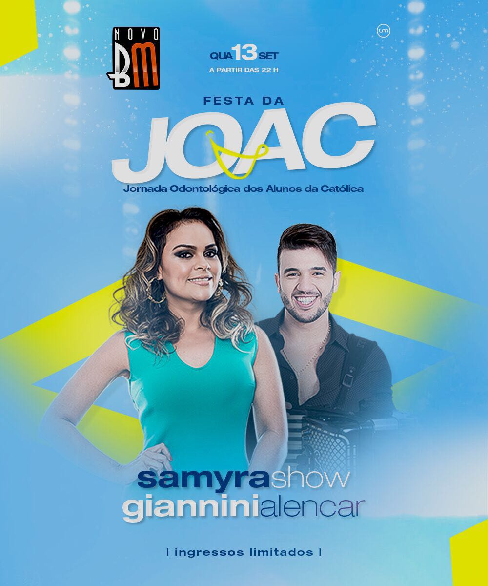 Evento Social - SAMYRA SHOW / GIANNINI ALENCAR