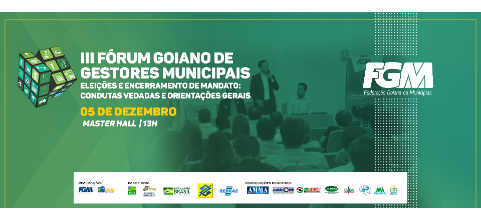 III Fórum Goiano de Gestores Municipais