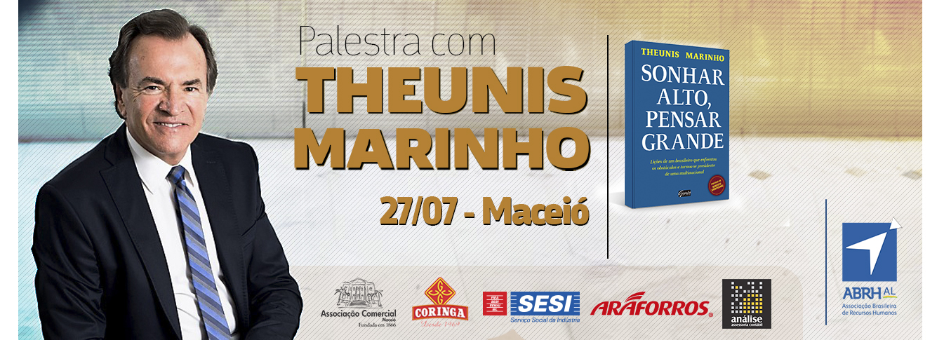 Palestra com Theunis Marinho em Maceió