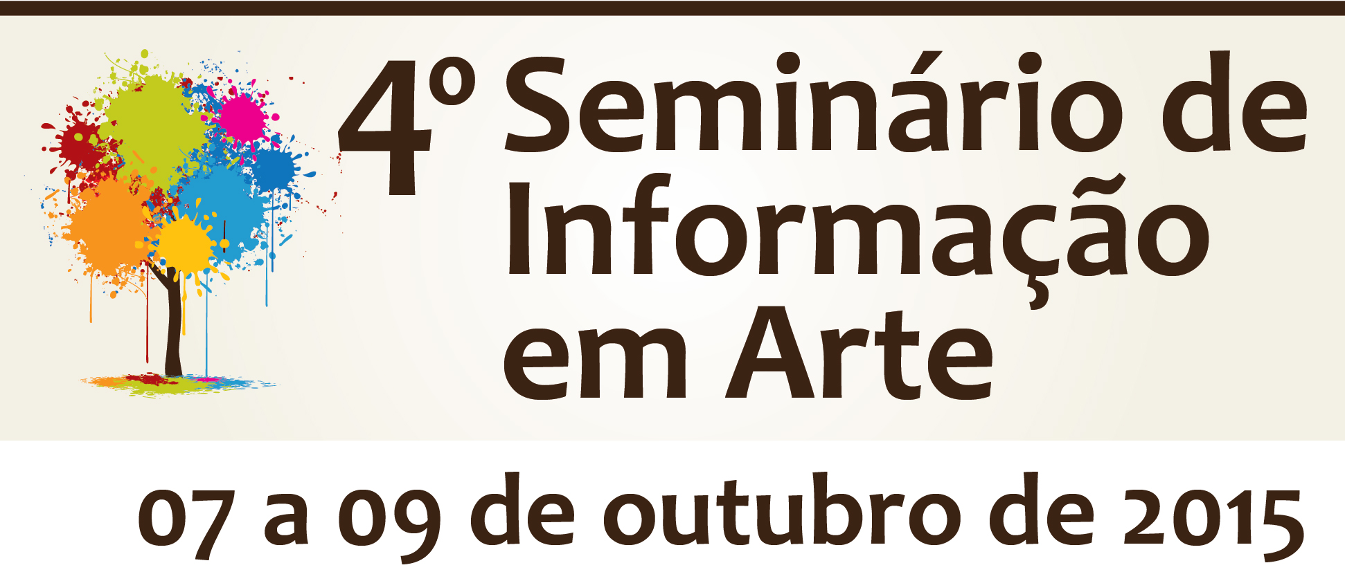 4º Seminário de Informação em Arte (2015)