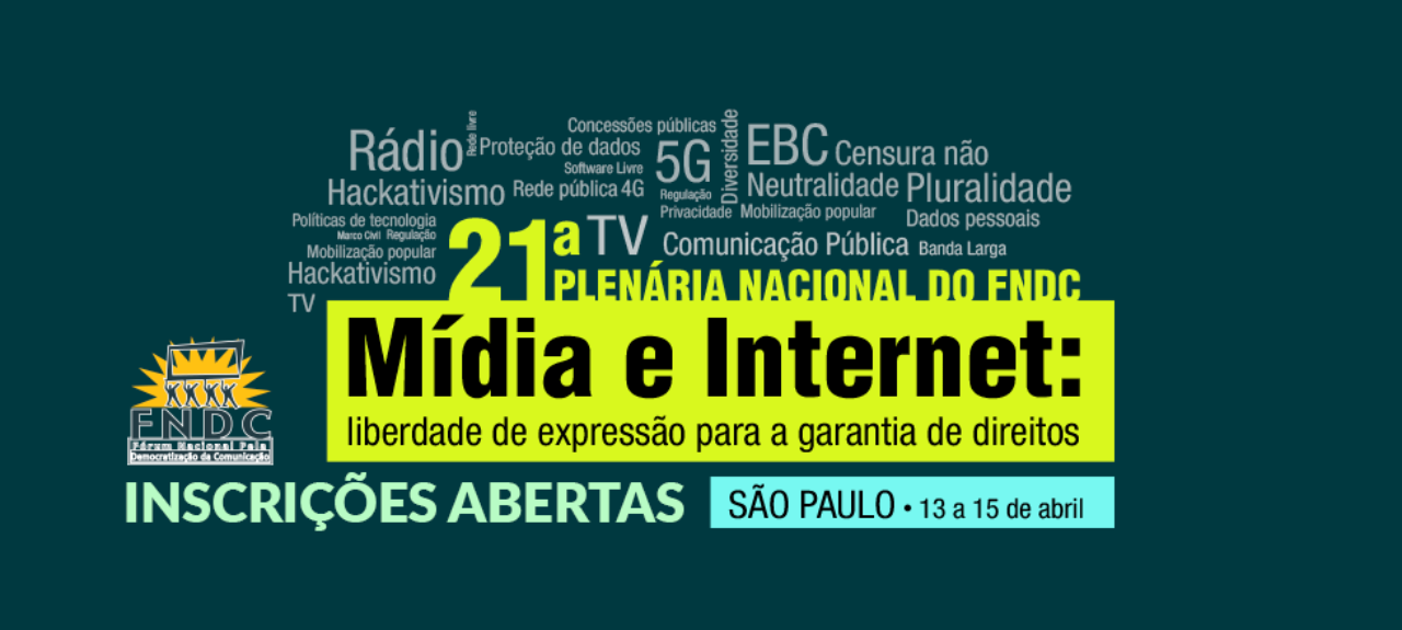 21ª Plenária Nacional do FNDC