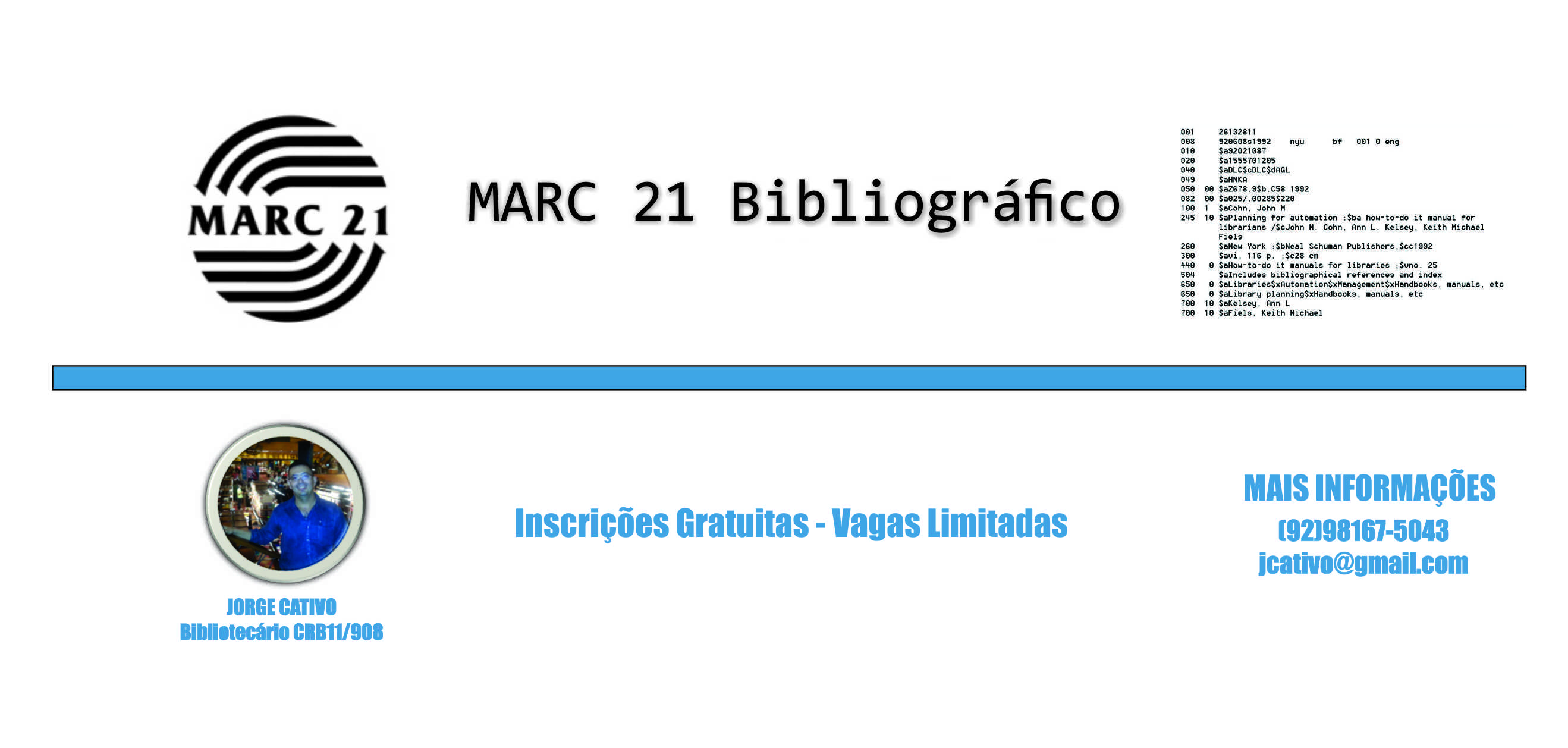 Minicurso: Marc21 Bibliográfico