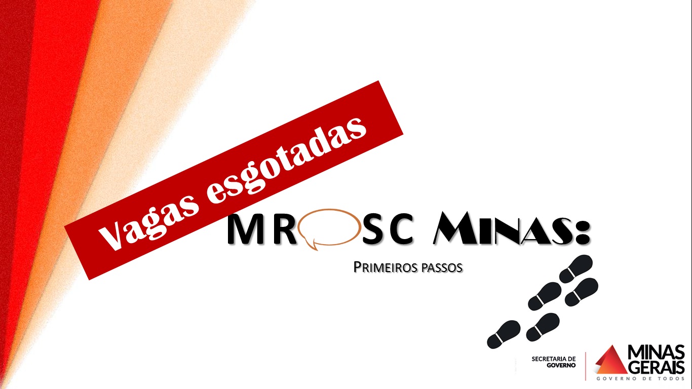 MROSC em Minas Gerais: primeiros passos