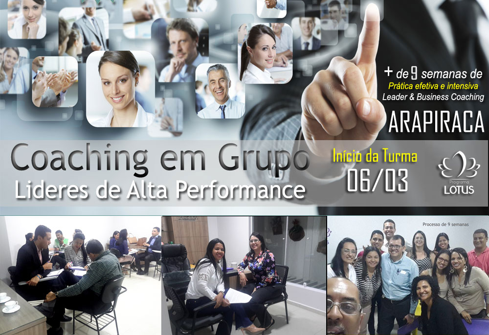 COACHING EM GRUPO PARA LÍDERES - LÓTUS (TURMA 5 HOTEL)