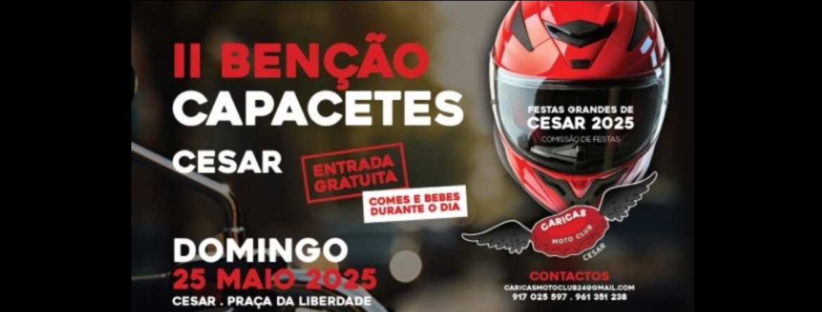 II Benção de Capacetes - Cesar 2025